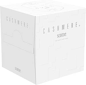 ティッシュペーパー おすすめ スコッティ カシミヤ キューブ